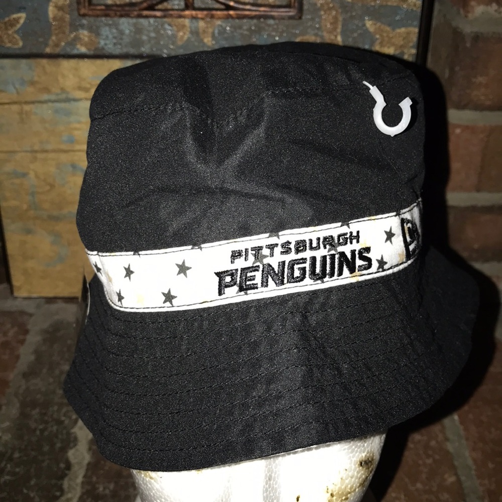 New Era Pittsburgh Penguins 🐧 Bucket Hat Yth